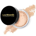 Lure Minerals Foundation Loose Powder 8g Sifter Jar – Choose Color, Free of Harmful Ingredients | Compare to Bare Minerals