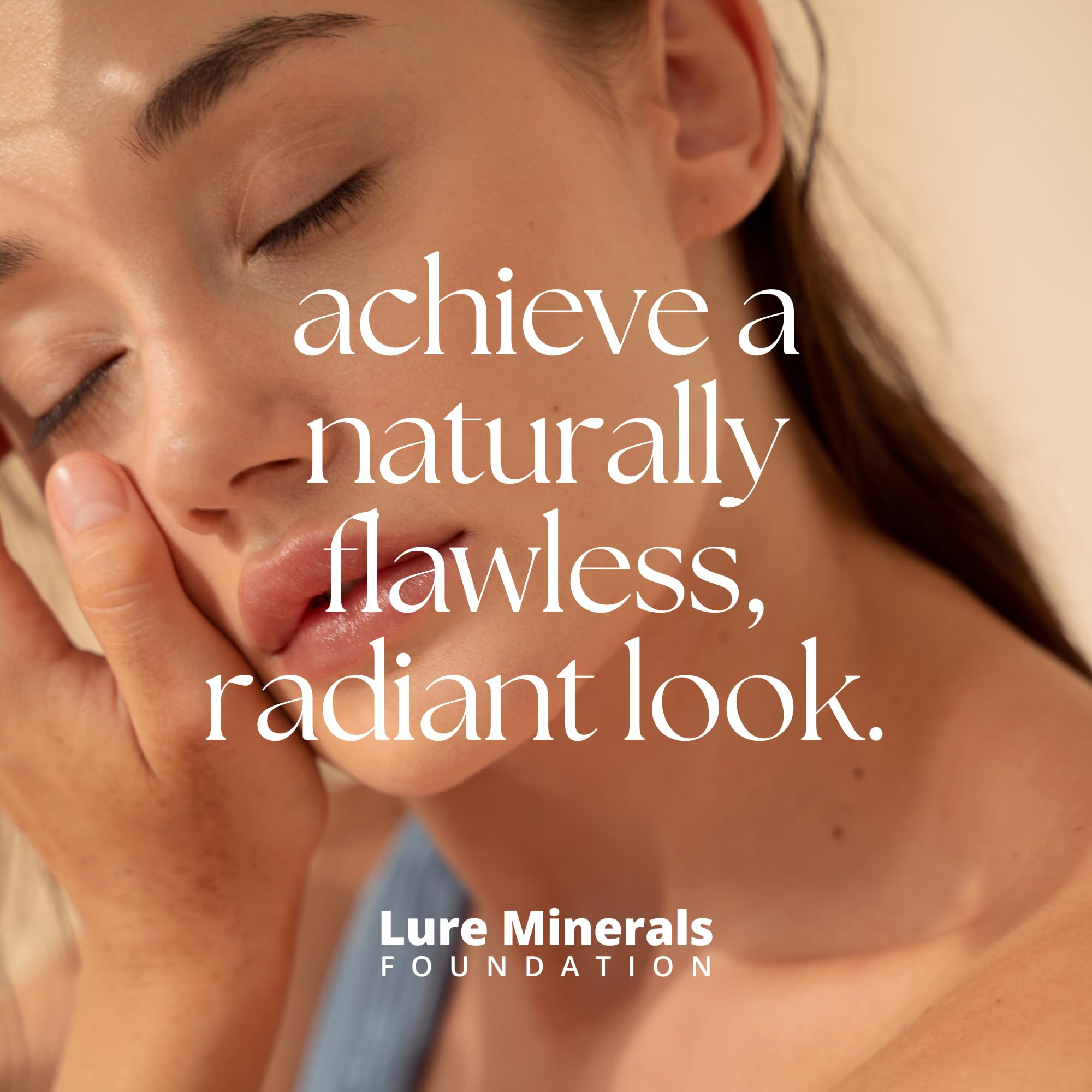 Lure Minerals Foundation Loose Powder 8g – Choose Color, Matte Finish