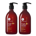 Luseta Argan Oil Shampoo & Conditioner Set – Thickening, Frizz Control, All Hair Types | Sulfate Free | 2 x 16.9 fl oz