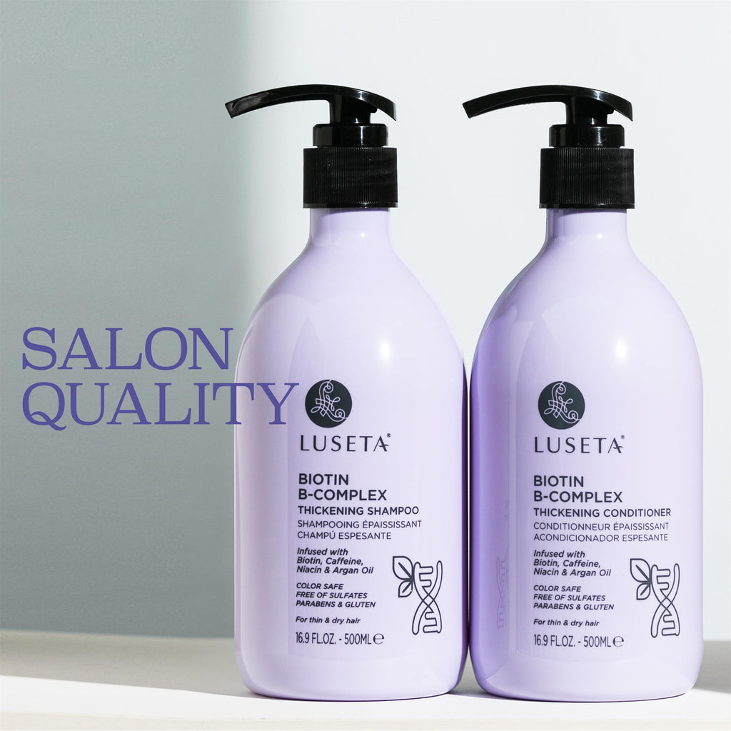 Luseta B-Complex Shampoo & Conditioner Set – Hair Strength & Volume