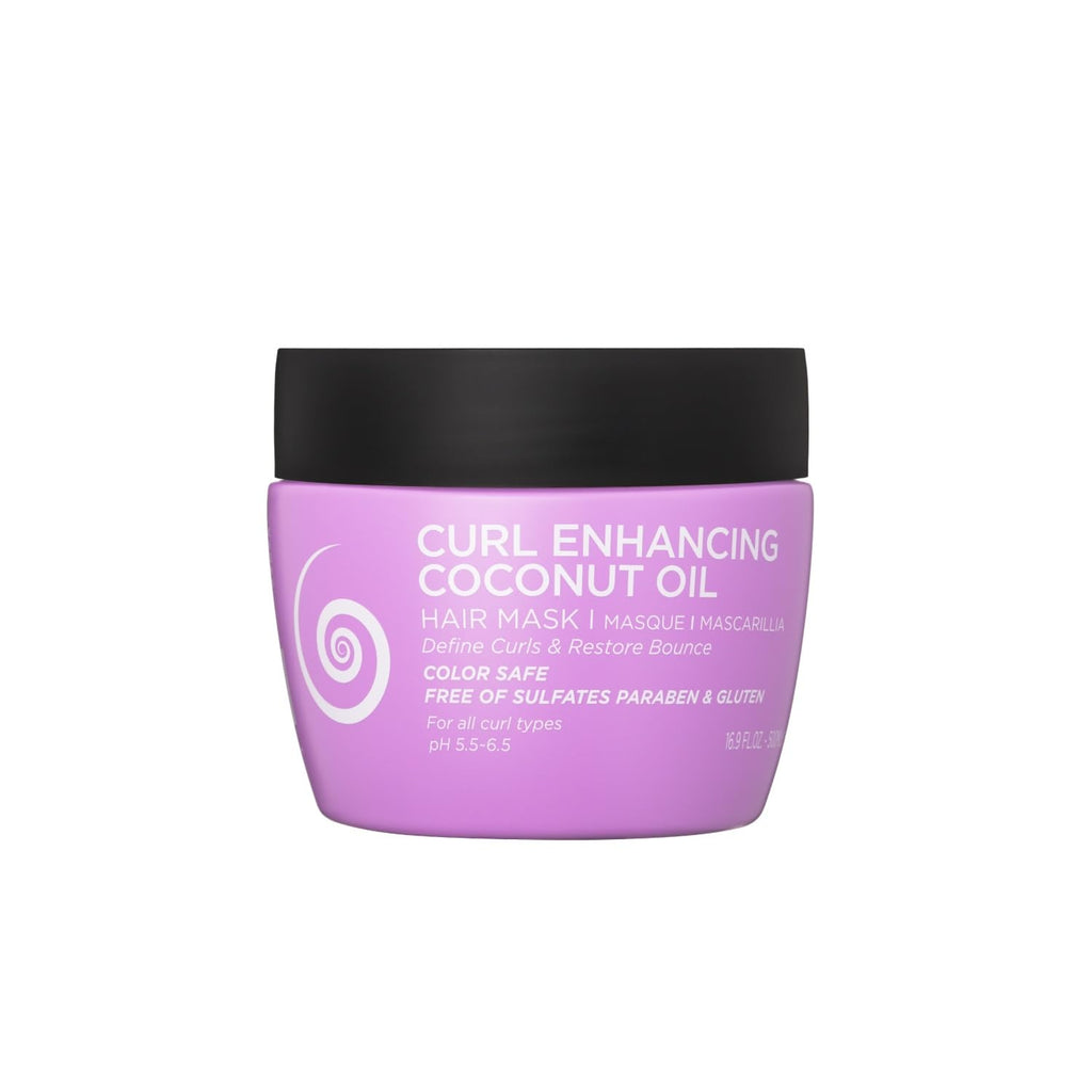 L Luseta Curly Hair Mask 16.9 oz – Deep Conditioning for Curly & Wavy Hair, Anti-Frizz & Defined Curls