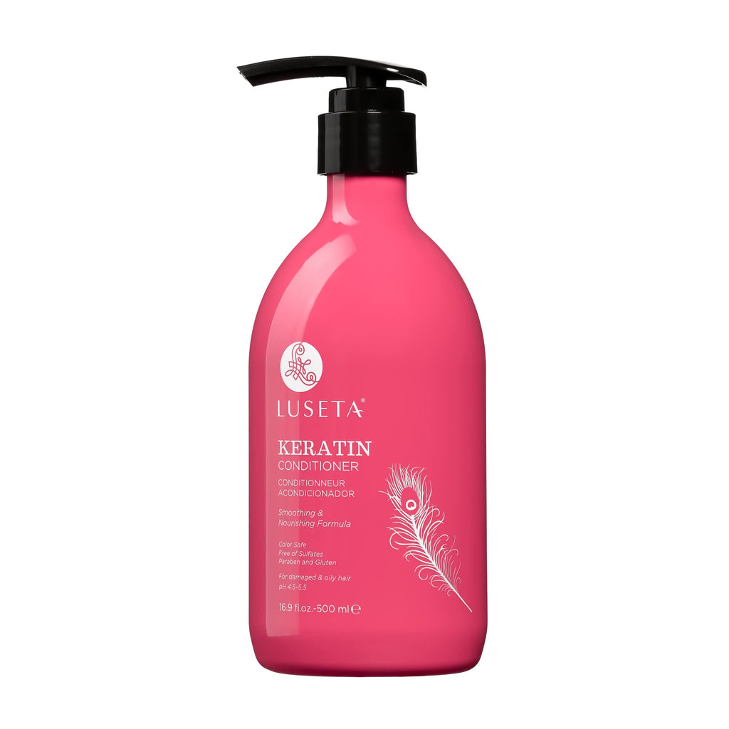 Luseta Keratin Conditioner Hydrating & Nourishing for Dry, Damaged Hair | 16.9 fl oz