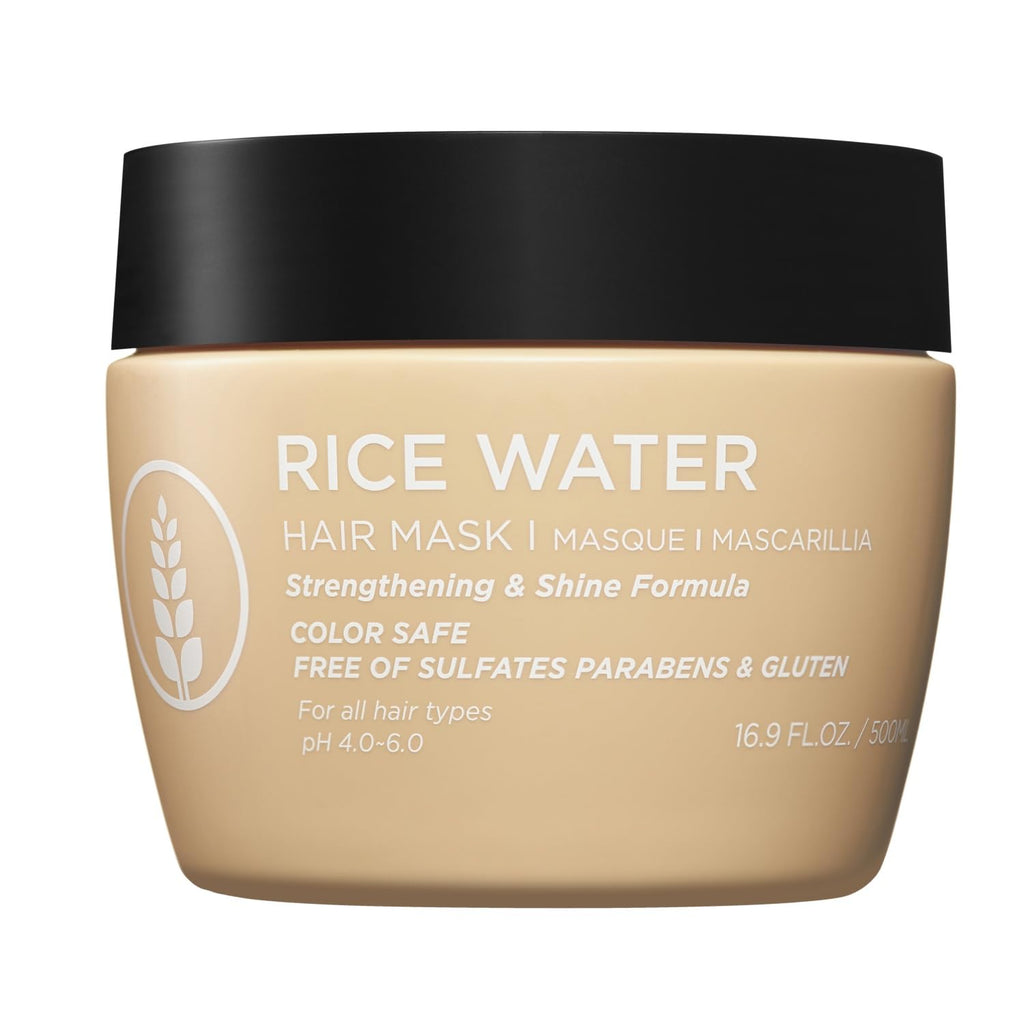 Luseta Rice Water Hair Mask – Strengthening & Nourishing for All Hair Types | 16.9oz
