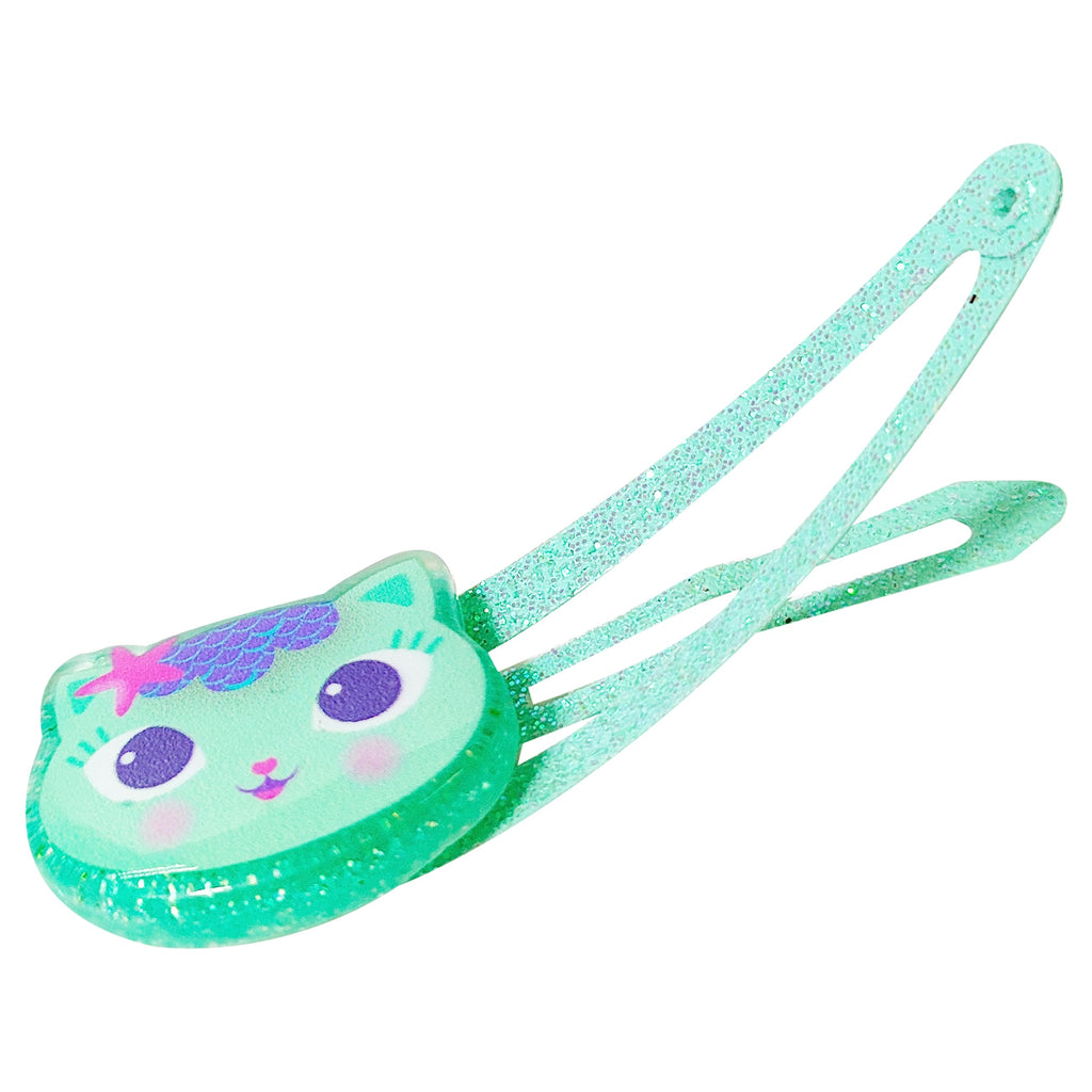 LUV HER Gabby's Dollhouse Kids Hair Clips – 8-Pack Multi-Color Snap Clips