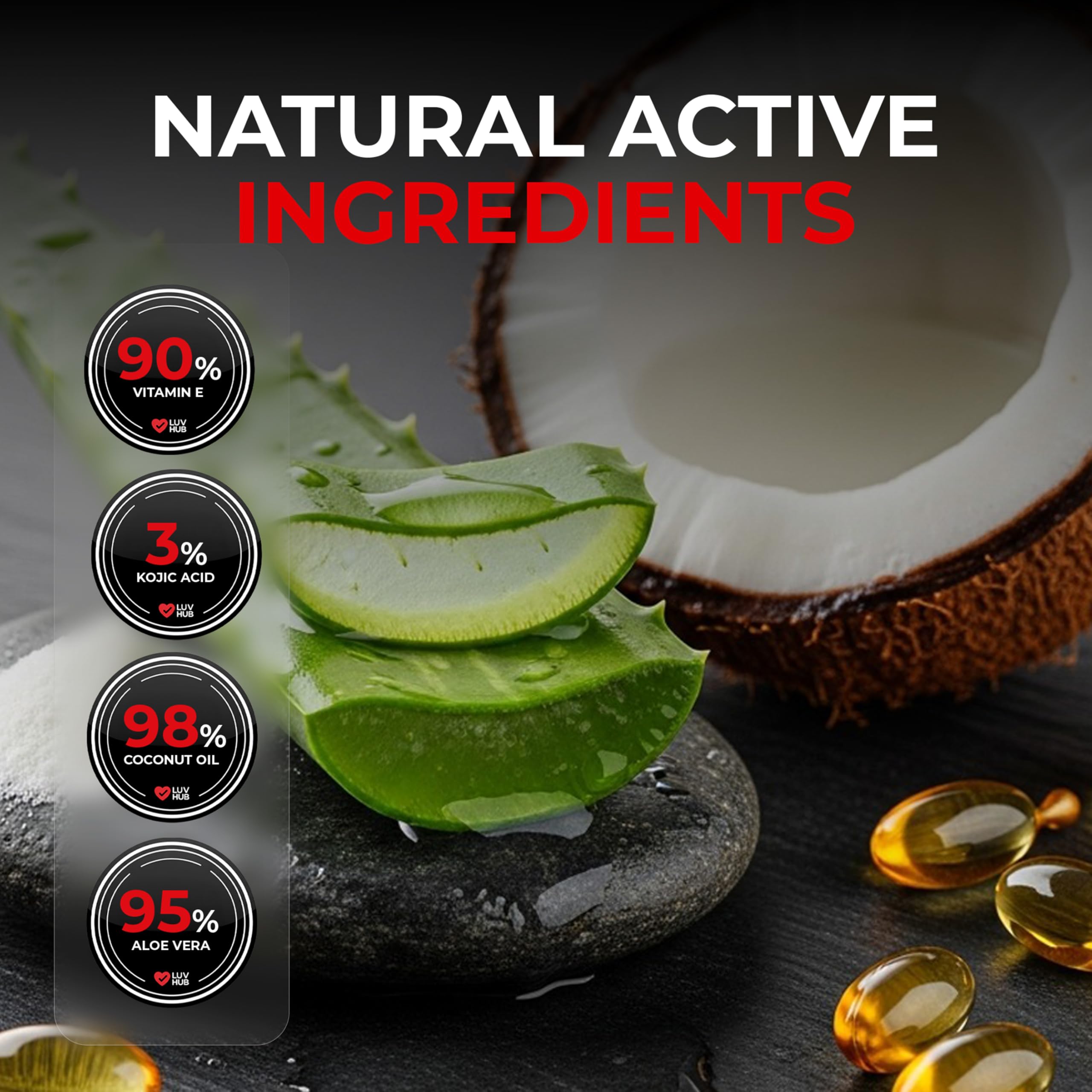 Luv Hub Skin Whitening Cream for Body – Advanced Lightening Formula for Dark Spots & Hyperpigmentation