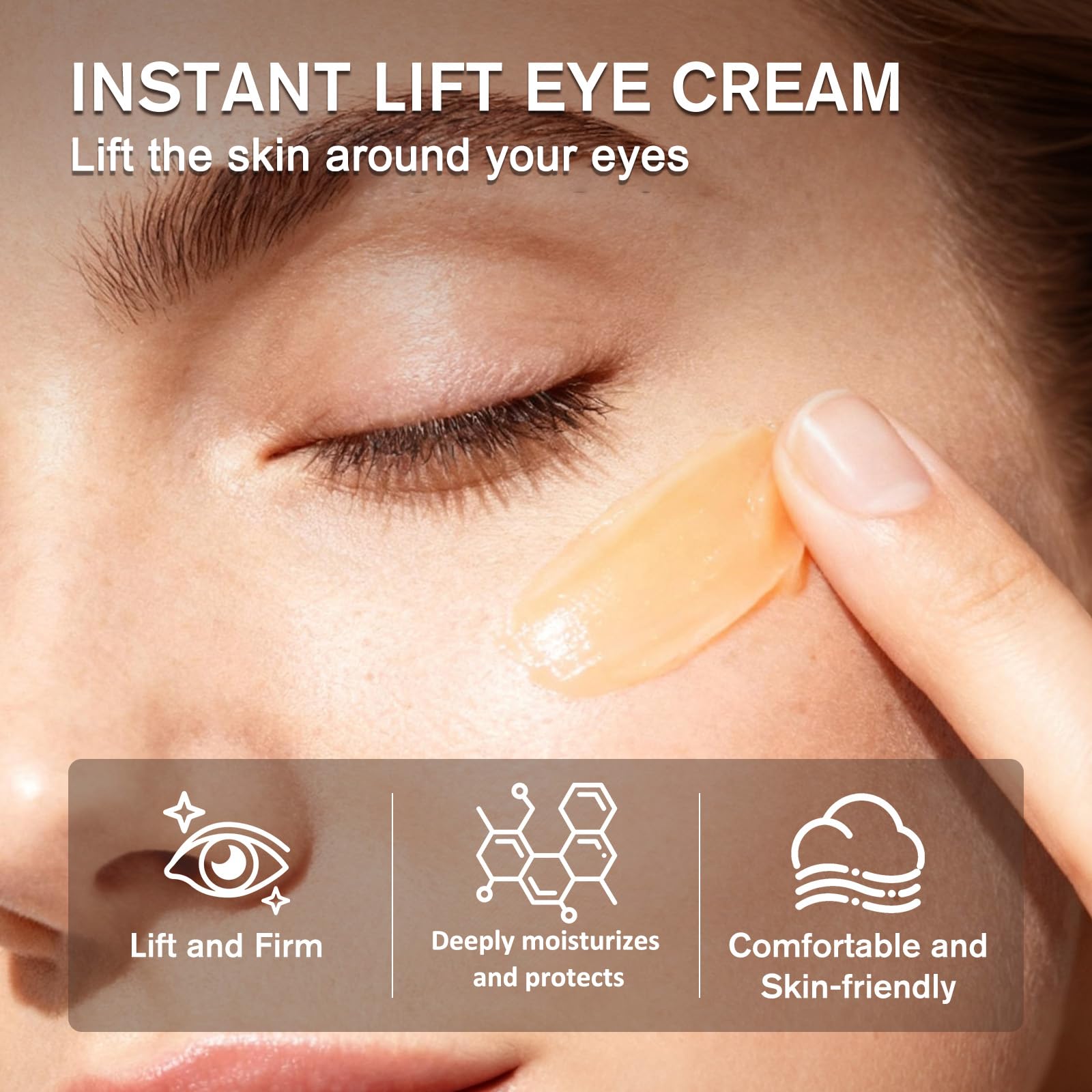 Luxeveria Eye Lifting Cream | Gentle Eye Tightening & Hydration