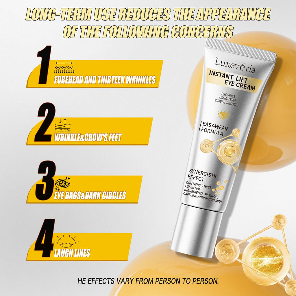 Luxeveria Eye Lifting Cream | Gentle Eye Tightening & Hydration