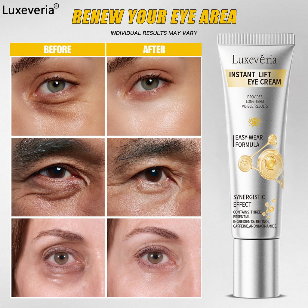 Luxeveria Eye Lifting Cream | Gentle Eye Tightening & Hydration