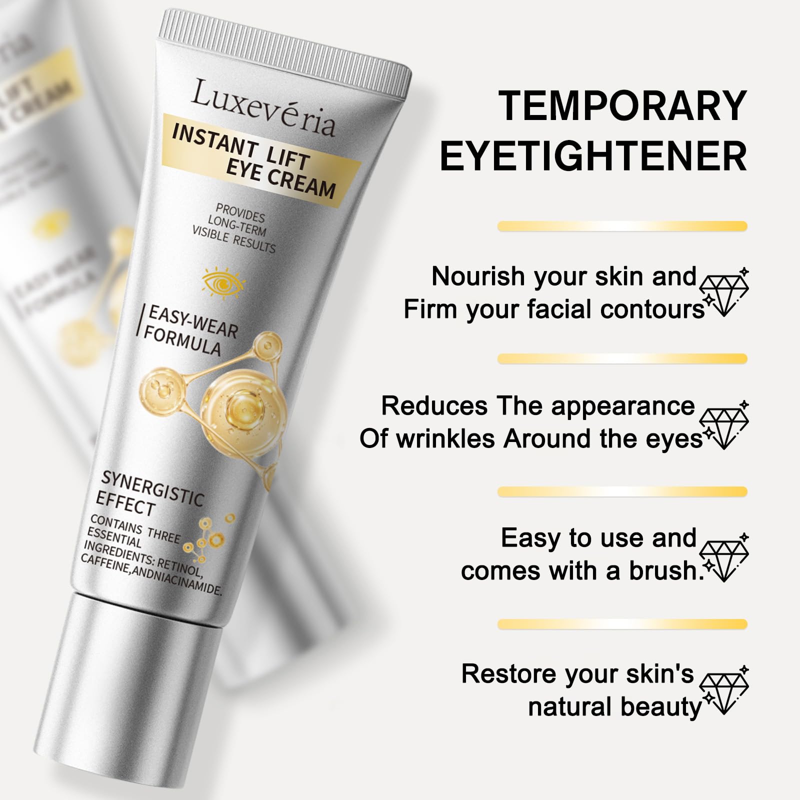 Luxeveria Eye Lifting Cream | Gentle Eye Tightening & Hydration