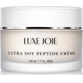 LuxeJoie Ultra Soy Peptide Cream – Non-Sticky Moisturizer for Dry Mature Skin