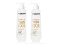Luxliss Keratin Daily Care Shampoo & Conditioner Set – 2 Pack (16 oz each) for Chemically Treated Hair, Anti-Frizz & Repair