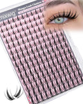 Lvmixwig Manga Lash Clusters – Spiky Anime Lashes (10–18mm)