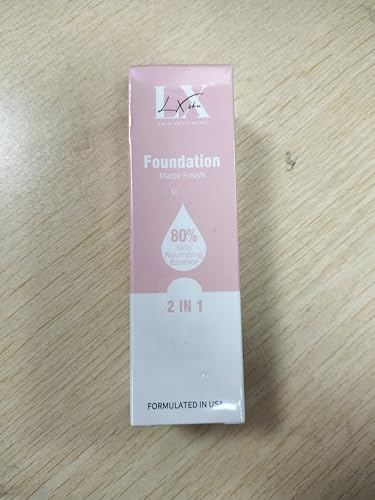 LXSKN Acne-serum Foundation with Salicylic Acid & Vitamin E – Vegan & Non-Comedogenic