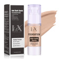 LXSKN Anti-Dark Spot Liquid Foundation – Collagen Serum with 2% Niacinamide, 24h Wear, Deep 403