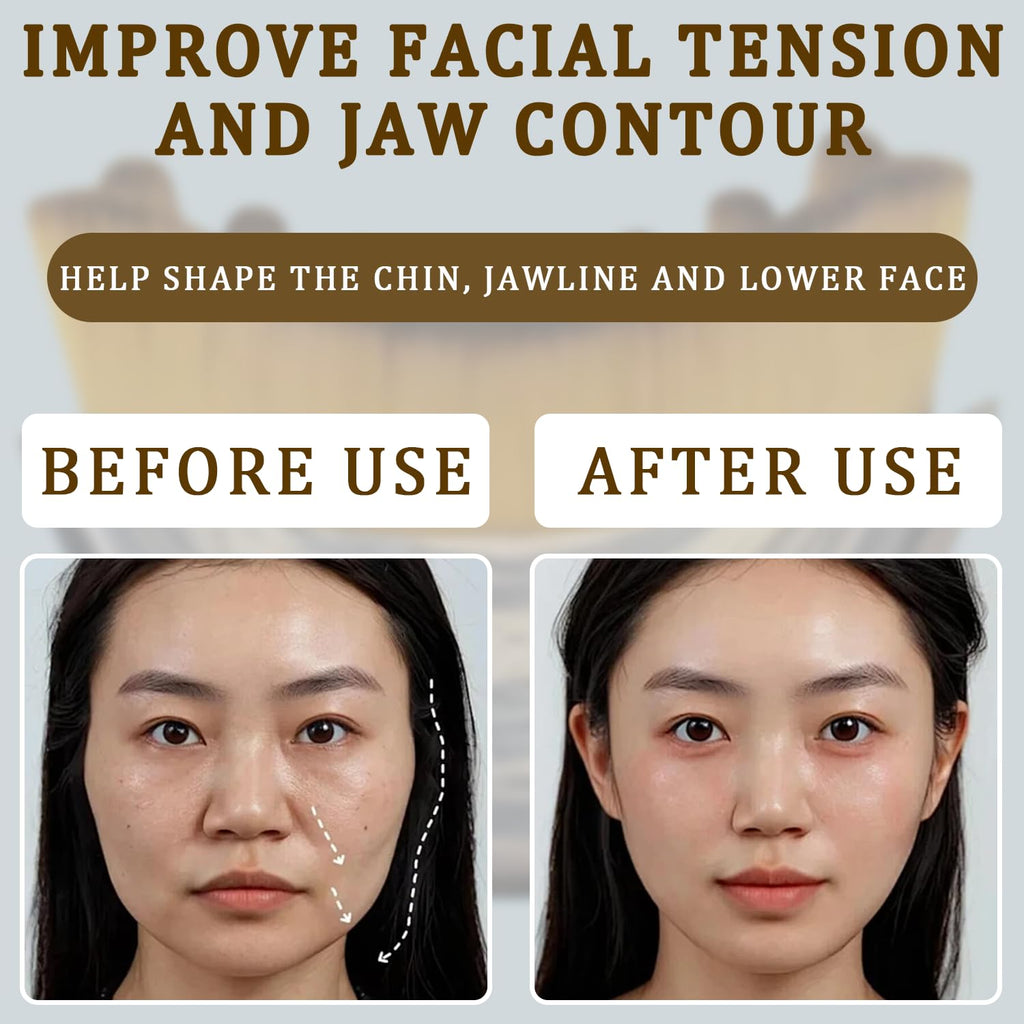 Lymphatic Contour Face Brush – Gentle Lymphatic Massage for De-Puffing & Enhanced Absorption