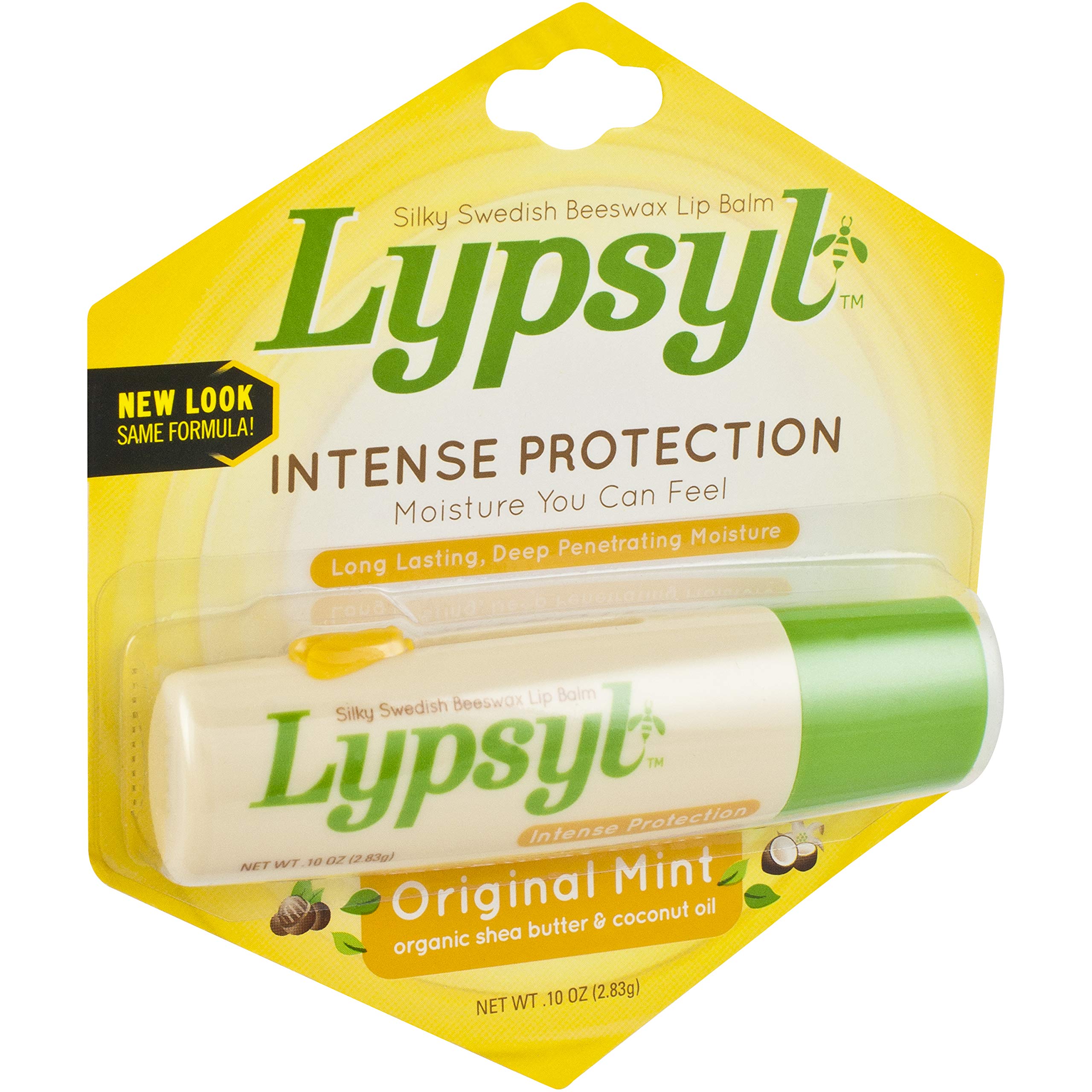 Lypsyl Intense Protection Original Mint Lip Balm 0.10 oz (3-Pack)