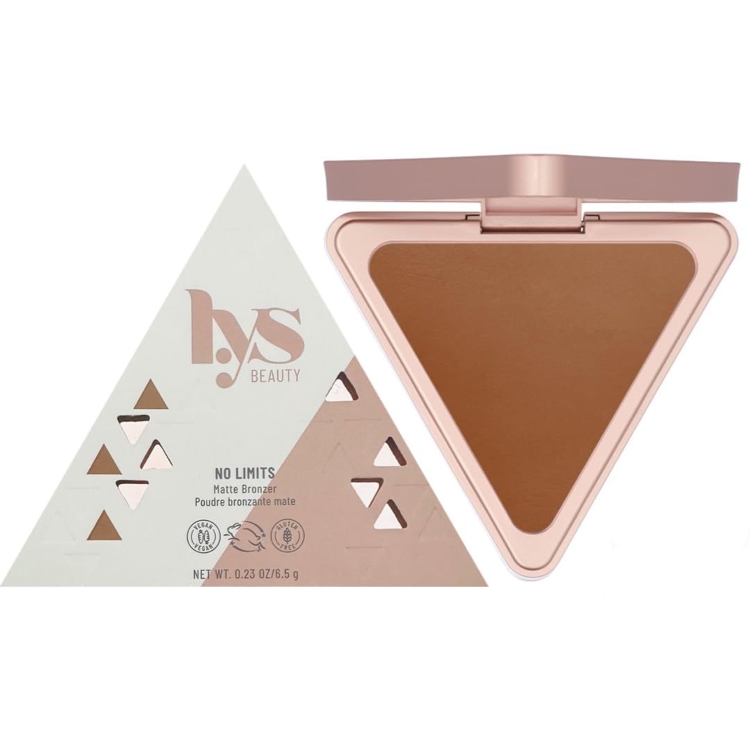 LYS Beauty No Limits Matte Bronzer – Buildable Natural Matte Finish