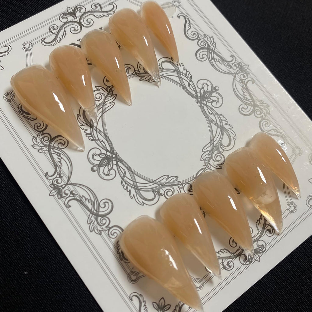 MABKJLF Luxury Press On Nails – Medium Stiletto Eagle Claw, Reusable ABS