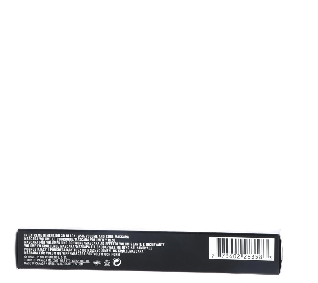 MAC In Extreme Dimension 3D Black Lash Mascara – Full Size, New (No Box)