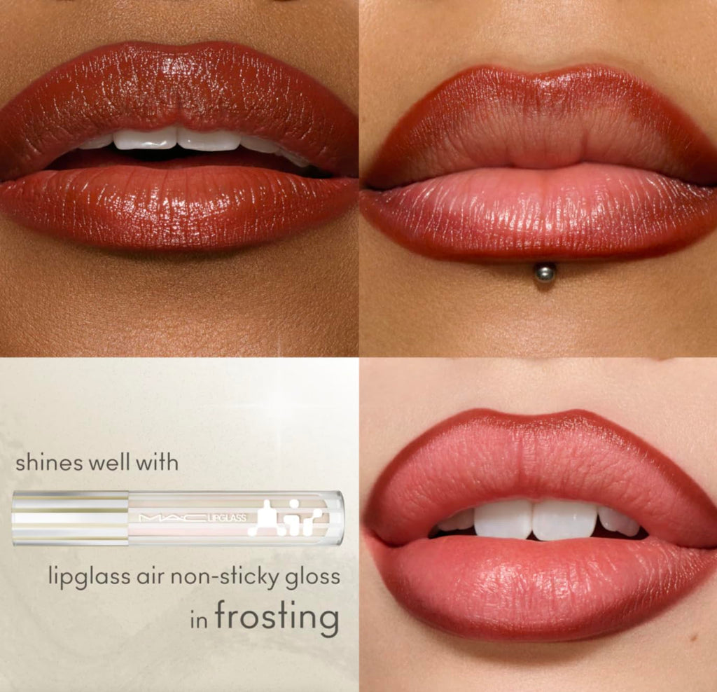 MAC Lipglazer Glossy Liner Marrakesh — Volumizing Lip Definition with Satin Shine