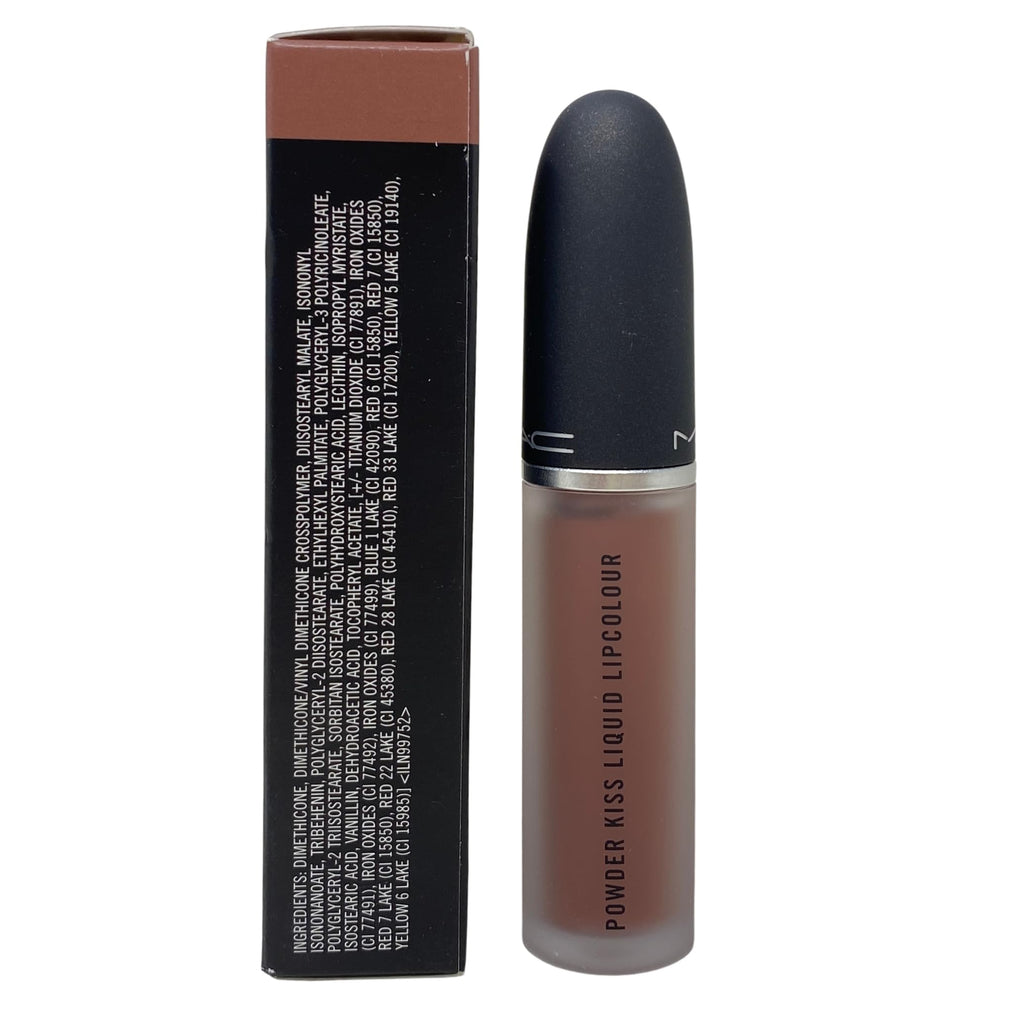 MAC Powder Kiss Liquid Lipcolour 953 Buffiest – Hydrating Soft-Focus Matte Lipcolour (0.17 oz / 5 ml)
