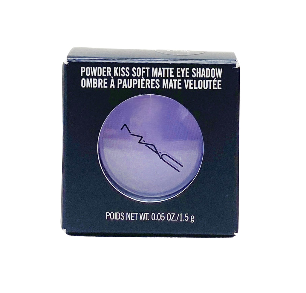 MAC Powder Kiss Soft Matte Eye Shadow Such A Tulle – Light Periwinkle Blue (0.05 Oz / 1.5 g)