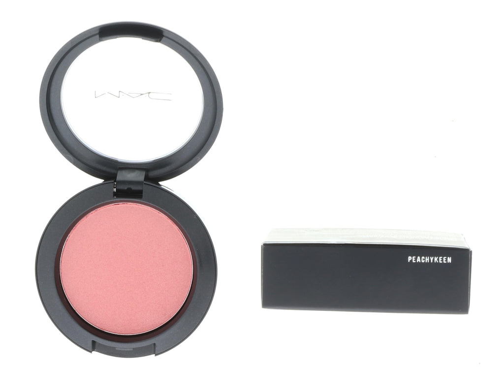MAC Sheertone Shimmer Blush Peachykeen – Sheer Glow for Cheeks (0.21 oz)