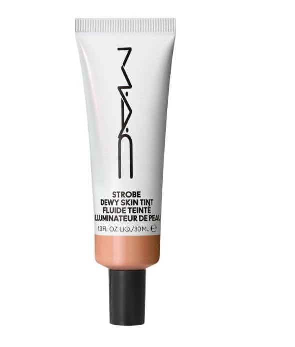 MAC Strobe Dewy Skin Tint – Medium 3 (1.0 fl oz / 30 ml) | Luminous Skin Tint