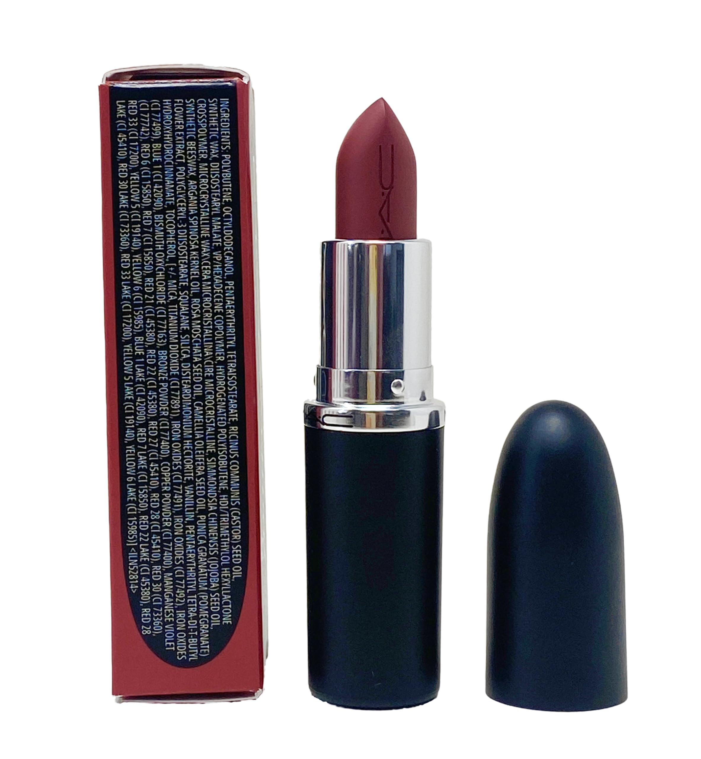 MAC Ximal Sleek Satin Lipstick – 806 Del Rio (Cool Rose) 0.12 oz