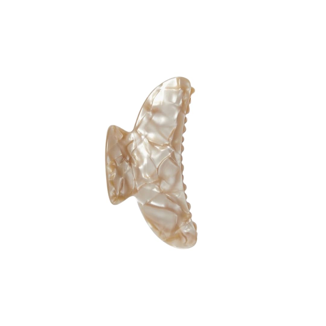 MACHETE Grande Heirloom Hair Claw Clip – Sand Shell, 3.75 inch