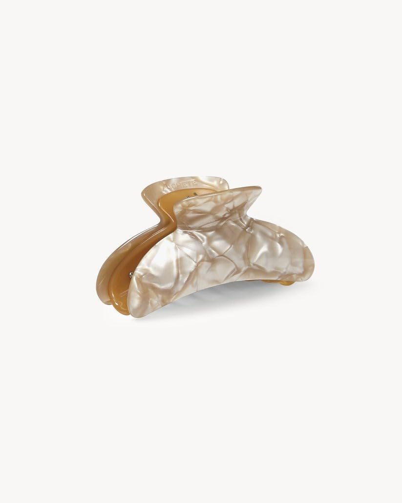 MACHETE Grande Heirloom Hair Claw Clip – Sand Shell, 3.75 inch