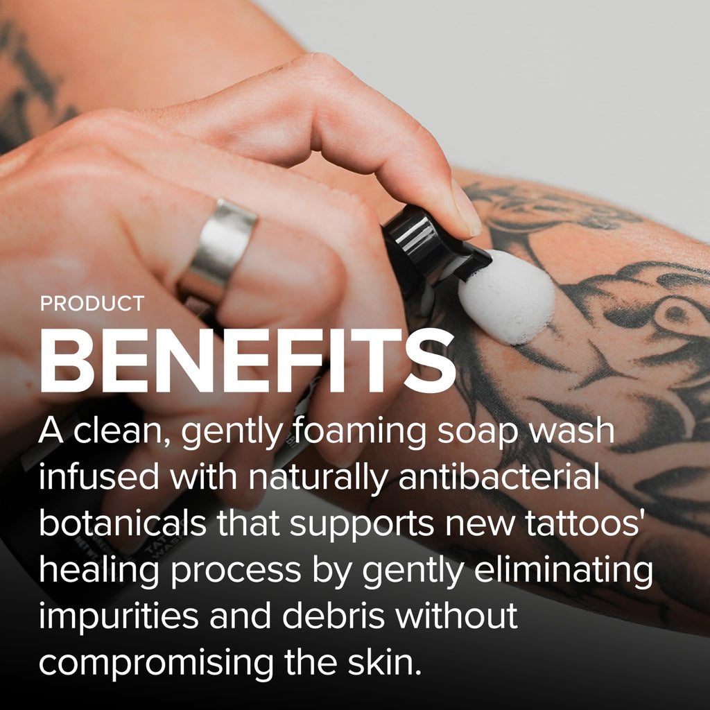 Mad Rabbit Tattoo Aftercare Soap - Fragrance Free, Unscented Tattoo Wash (2oz) | Vegan, Clean Ingredients