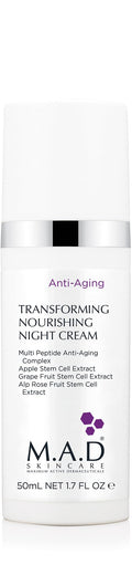 M.A.D Skincare Anti-Aging Night Cream | Transforming Nourishing Overnight Hydration