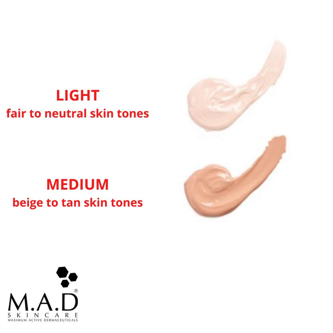 M.A.D Skincare Photo Guard SPF 50 – Self-Adjusting Foundation Serum (Neutral) by Maximum Active Dermaceuticals