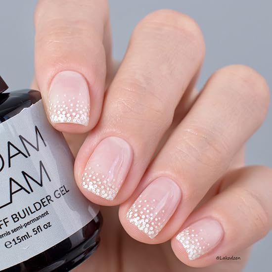 Madam Glam Soak-Off Builder Gel Pure Serenity 15 mL – Chip-Free, Flexible, Long-Lasting & HEMA-Free