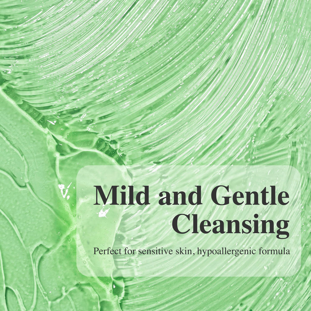 Madeca DERMA Botanic Cleansing Gel – pH-Balancing Cleanser with Centella Asiatica & Tea Tree | Korean Skincare (8.3 fl oz)