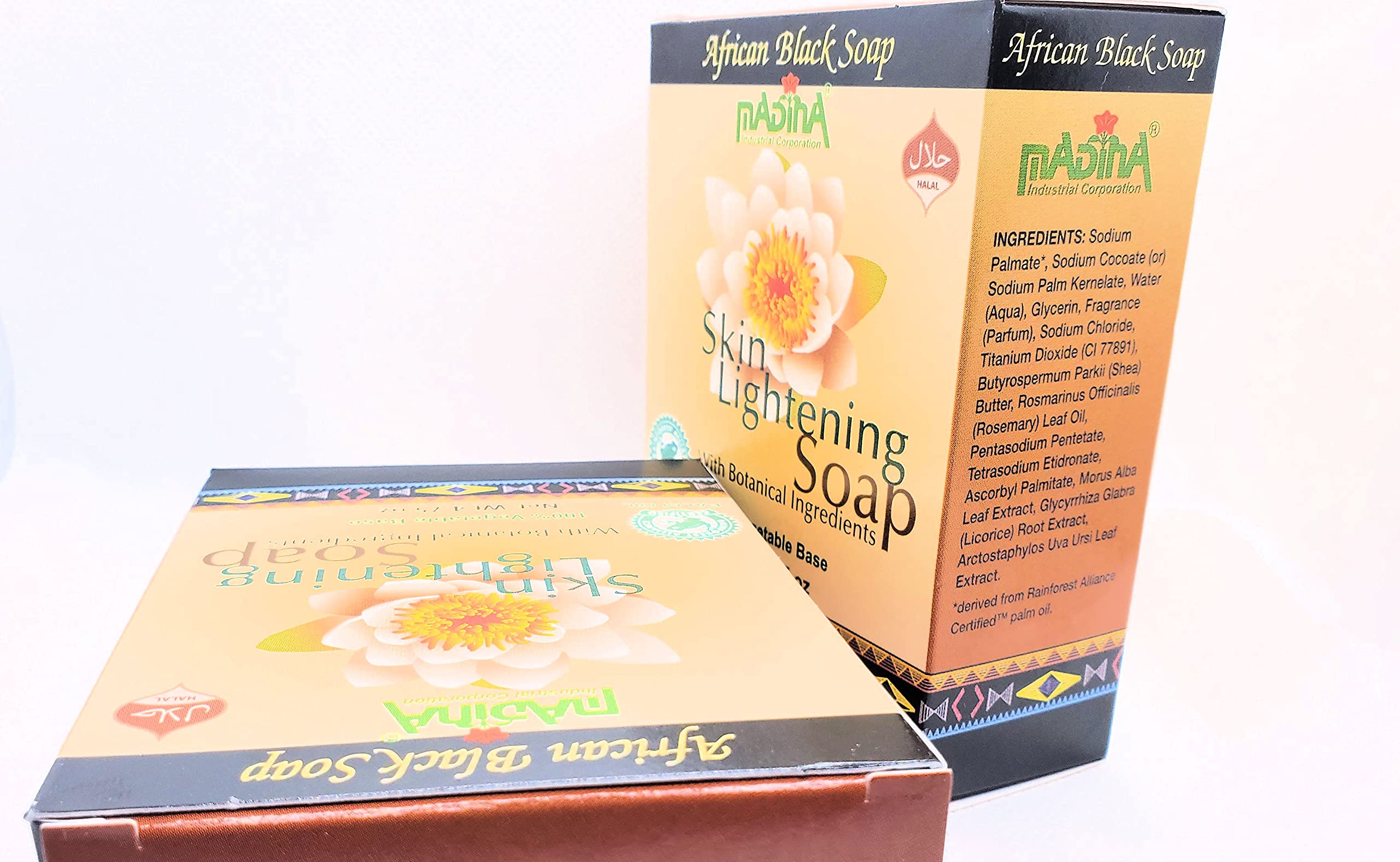 Madina Skin Lightening with Botanical Ingredients — Pack of 3 Bars 4.75 oz Each