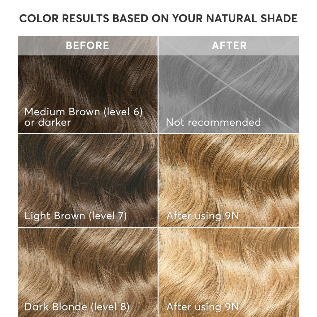Madison Reed Radiant Color Kit 9N Medium Neutral Blonde (Nocera Blonde) – 2 Pack