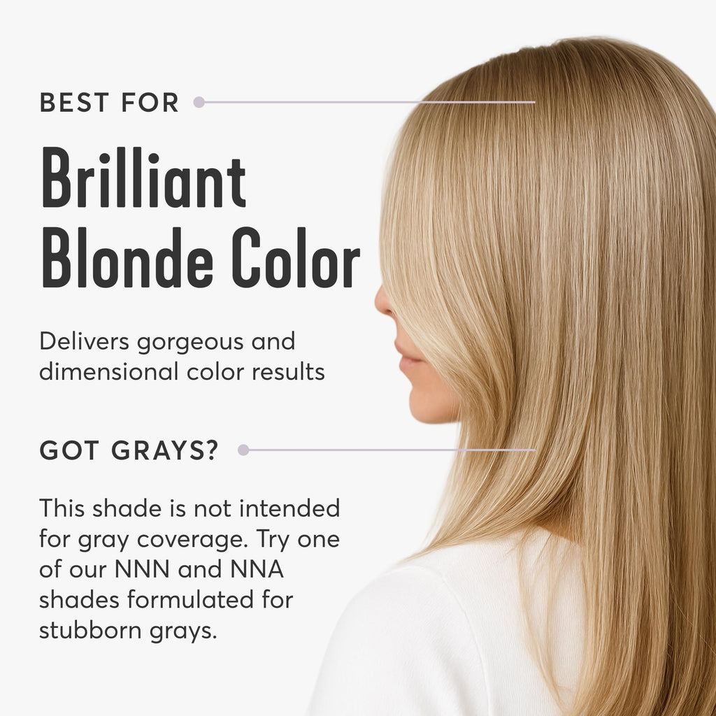 Madison Reed Radiant Hair Color Kit 10NGV Light Golden Blonde (Amalfi Blonde) – 2 Pack, Ammonia- and PPD-Free