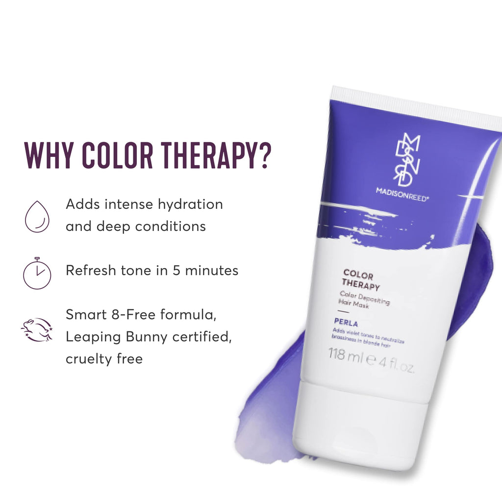 Madison Reed Color Therapy Perla – Color Depositing Hair Mask & Deep Conditioning (4 oz)