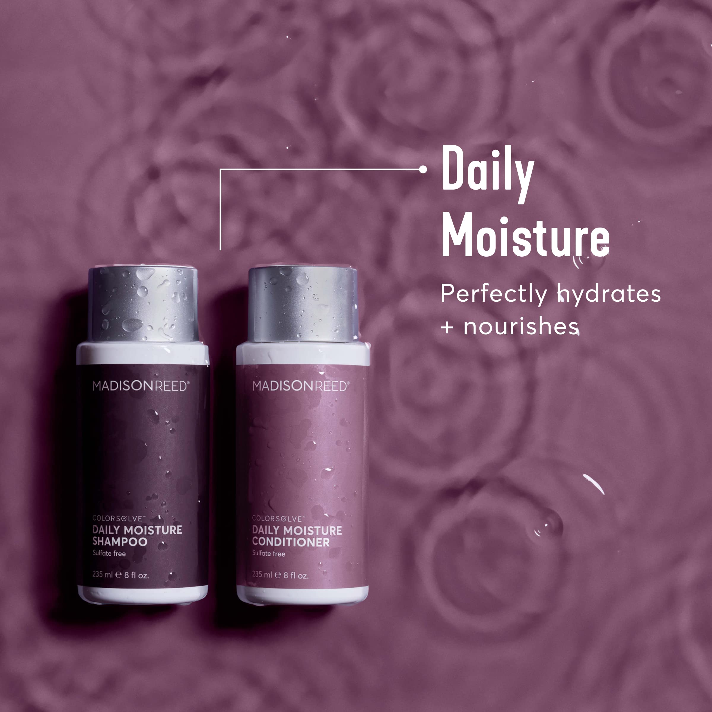 Madison Reed ColorSolve Daily Moisture Shampoo – Hydration & Color Protection (8 fl oz)
