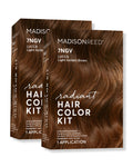 Madison Reed Radiant Color Kit 7NGV Light Golden Brown (Lucca Brown) – 2 Pack, Ammonia-Free & PPD-Free