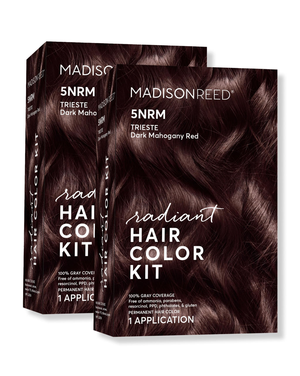 Madison Reed Radiant Color Kit 5NRM Dark Mahogany Red – 2 Pack