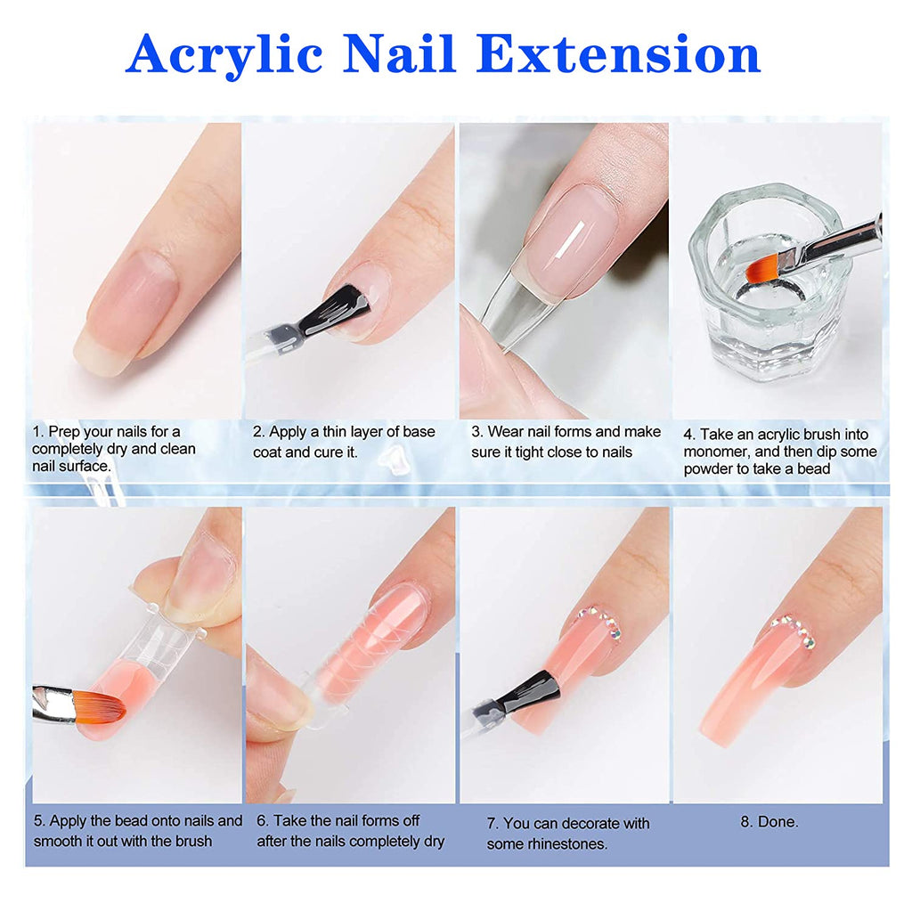 MAGIC ARMOR Acrylic Liquid Monomer – 150ml Professional Quick-Dry Monomer for Nail Extensions
