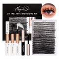 Magnetic SL Lash Clusters Kit 320pcs – DIY Lash Extensions (12–20mm)