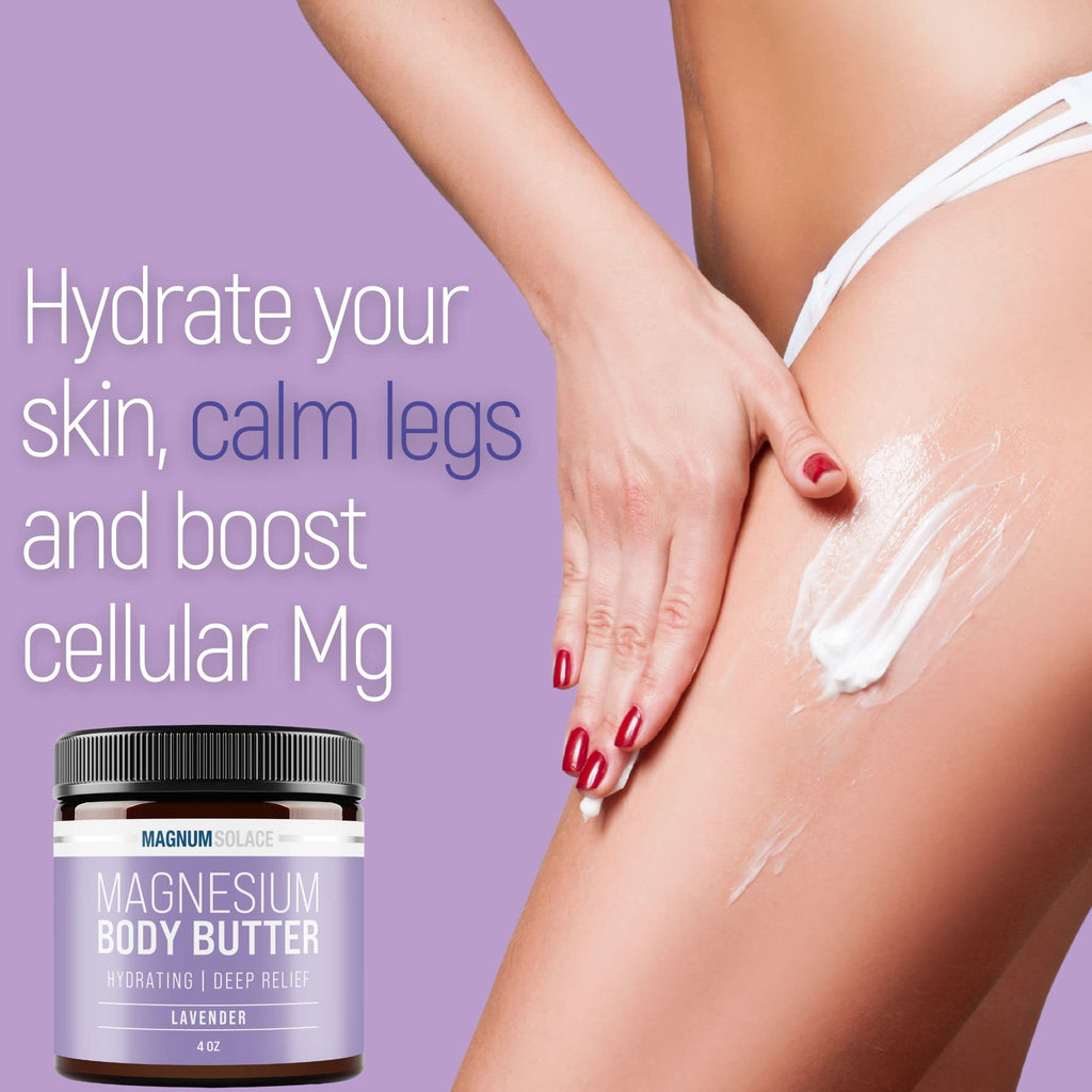 Magnum Solace Magnesium Body Butter with Lavender – Deep Hydration