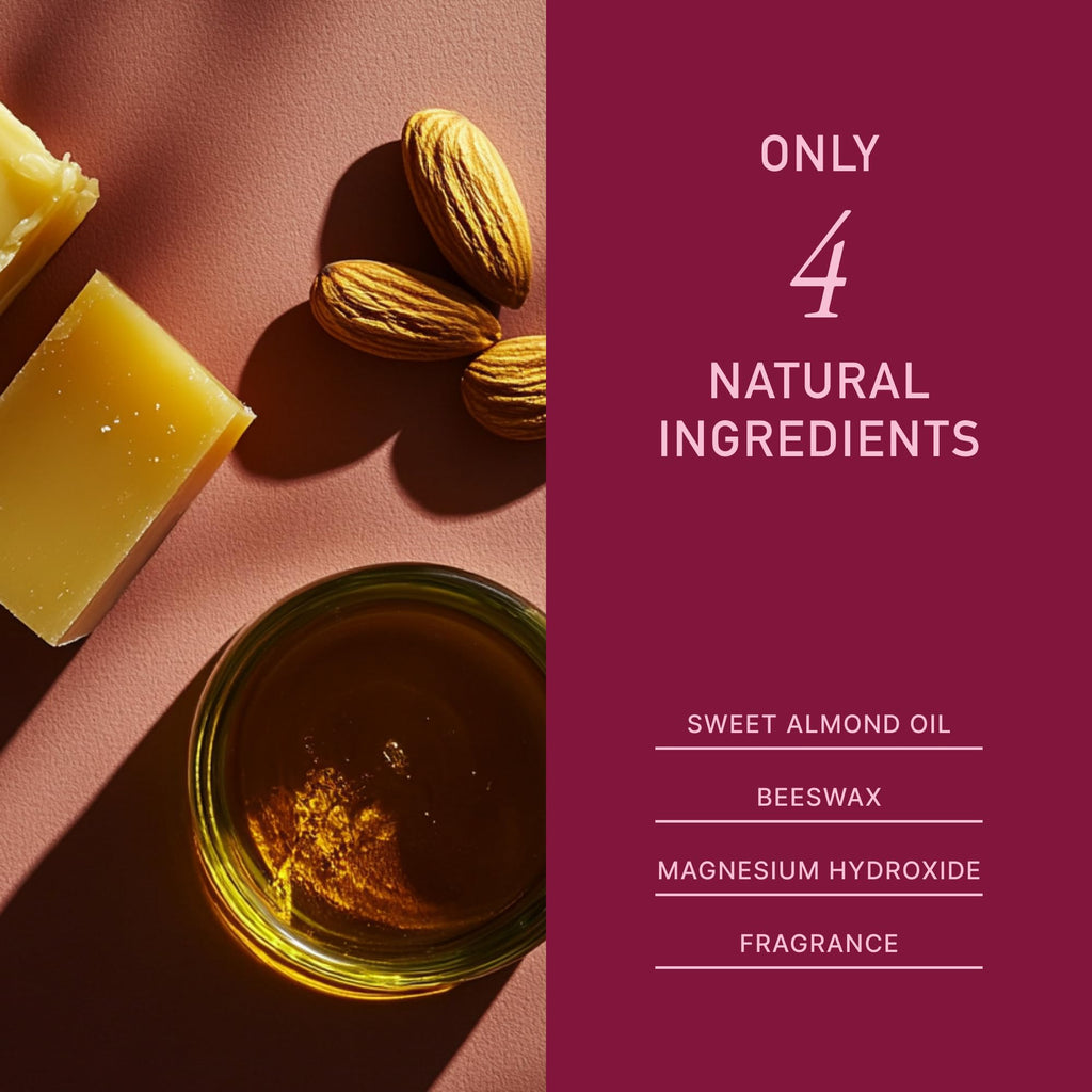 MAGSOL Natural Aluminum-Free Deodorant for Men & Women – Rose (2 Pack) | 4-Ingredient Formula