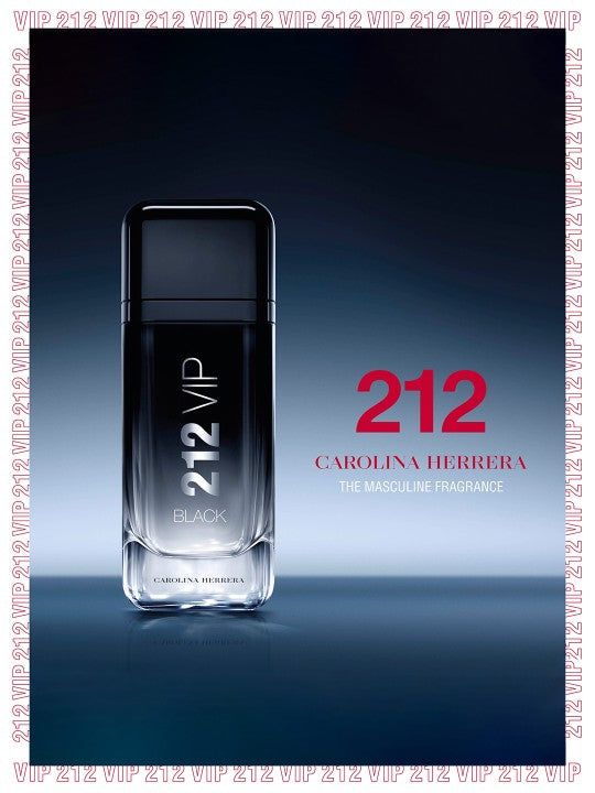 Carolina Herrera 212 VIP Men Black Eau De Parfum Spray 100ml