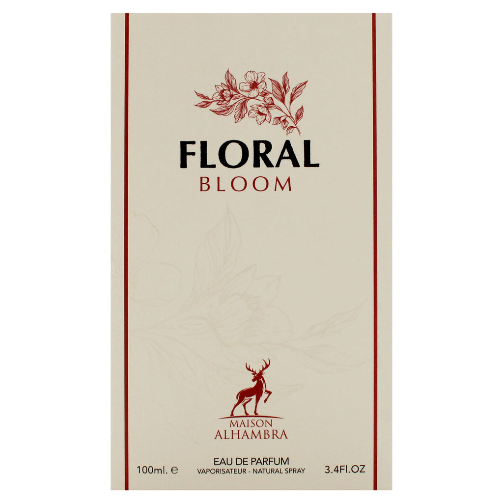 Floral Bloom by Maison Alhambra – 3.4 oz Women’s EDP Spray