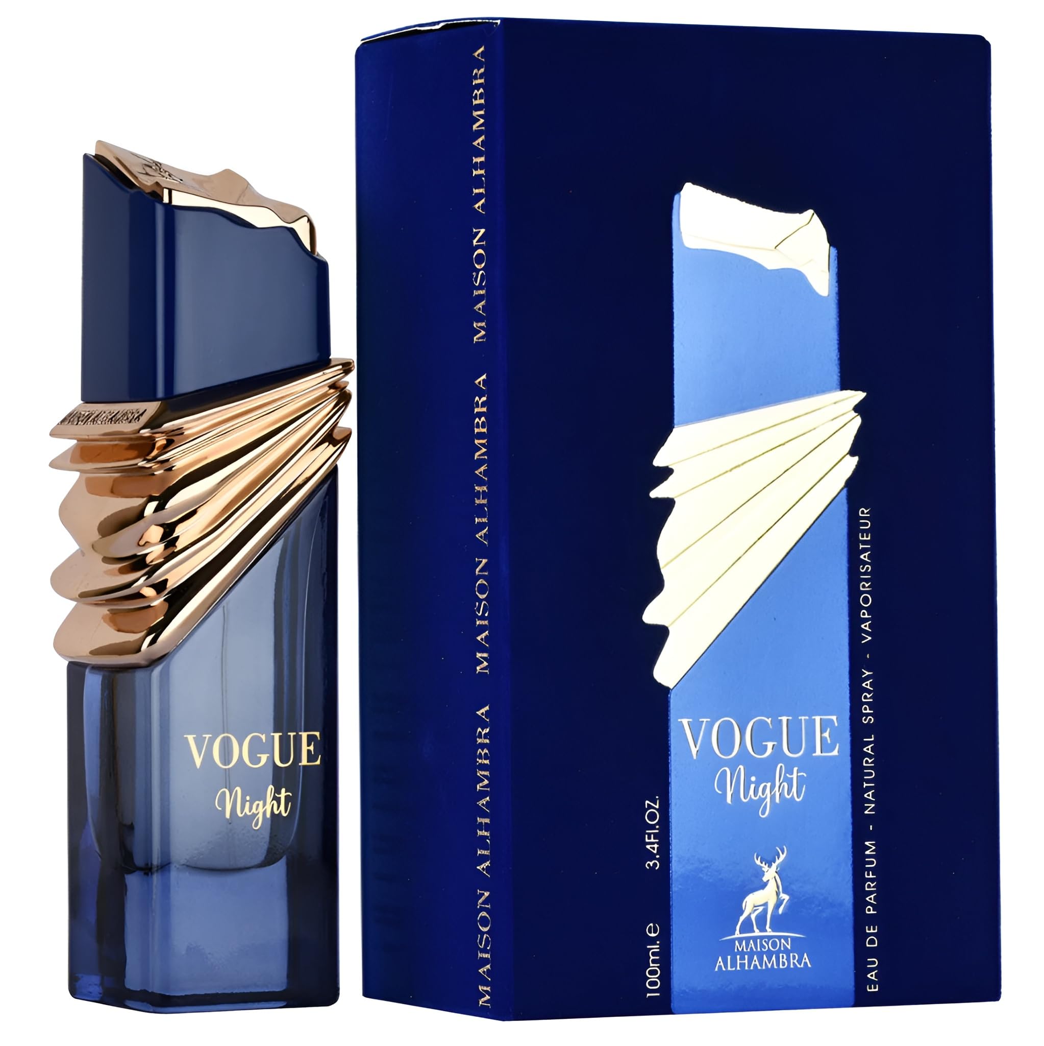 Vogue Night by Maison Alhambra for Women – 3.4 oz EDP Spray